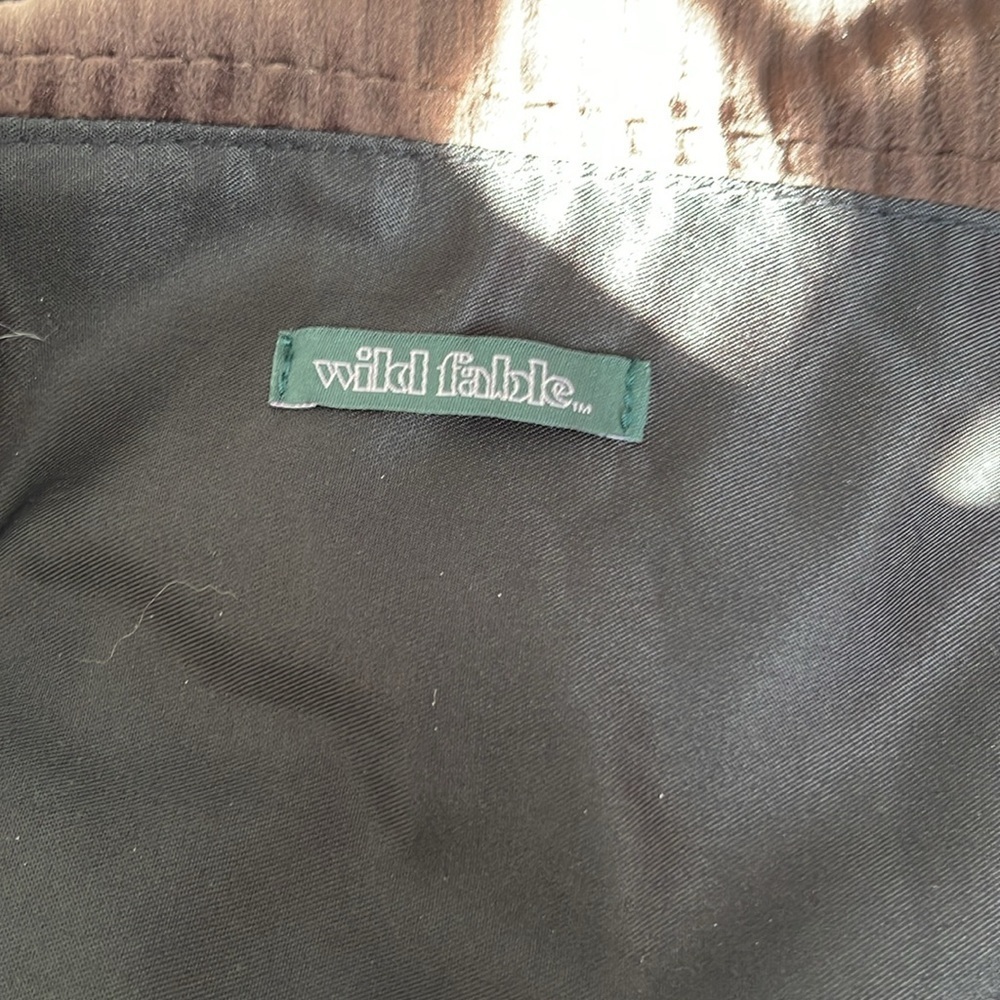 Wild Fable Brown Ribbed Cord Tote. MA0 - Picture 7 of 7